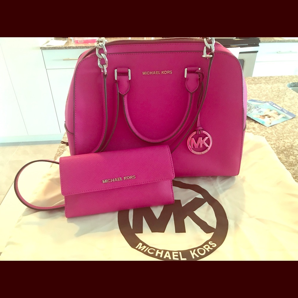 Pink/Fuschia Michael Kors Handbag